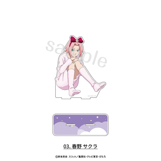 NARUTO-ナルト- 疾風伝 アクリルスタンド 描き下ろしパジャマVer. 03 春野サクラ【予約商品】