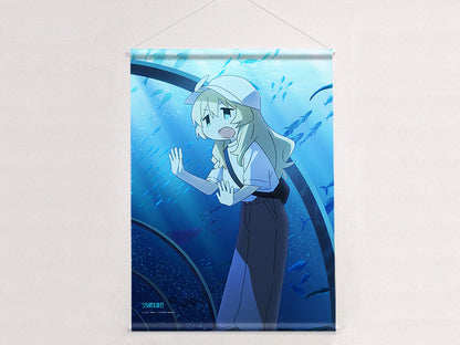 少女終末旅行 描き下ろしB2タペストリー ユーリ/水族館 Wスエード【予約商品】