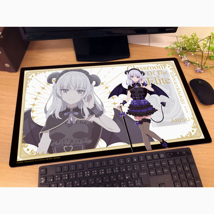 ようこそ実力至上主義の教室へ 描き下ろしラバーマット 坂柳有栖/悪魔【予約商品】