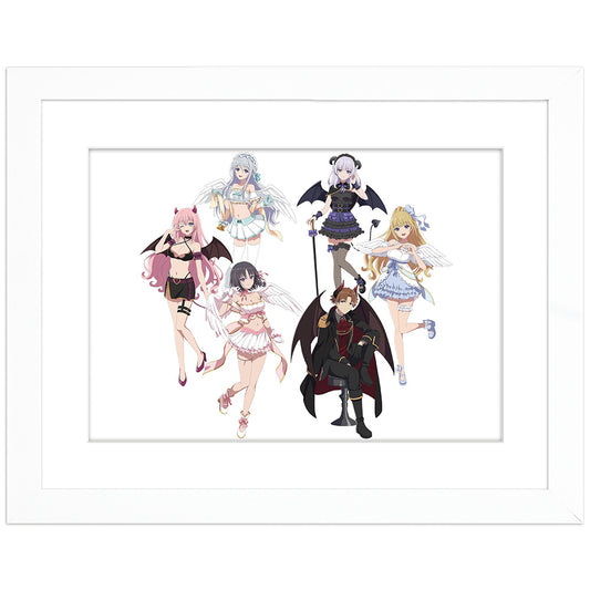 ようこそ実力至上主義の教室へ 描き下ろしキャラファイングラフ 天使&悪魔 A4【予約商品】