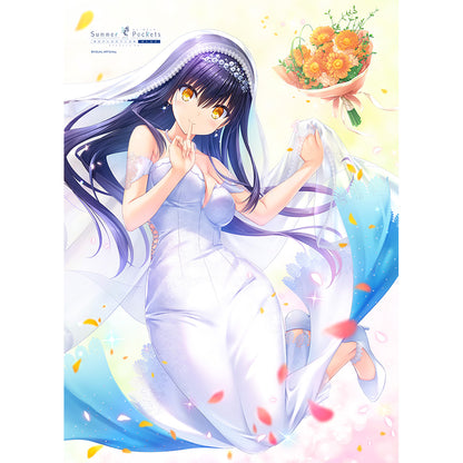 Summer Pockets REFLECTION BLUE B2タペストリー 久島鴎/ウエディング【予約商品】