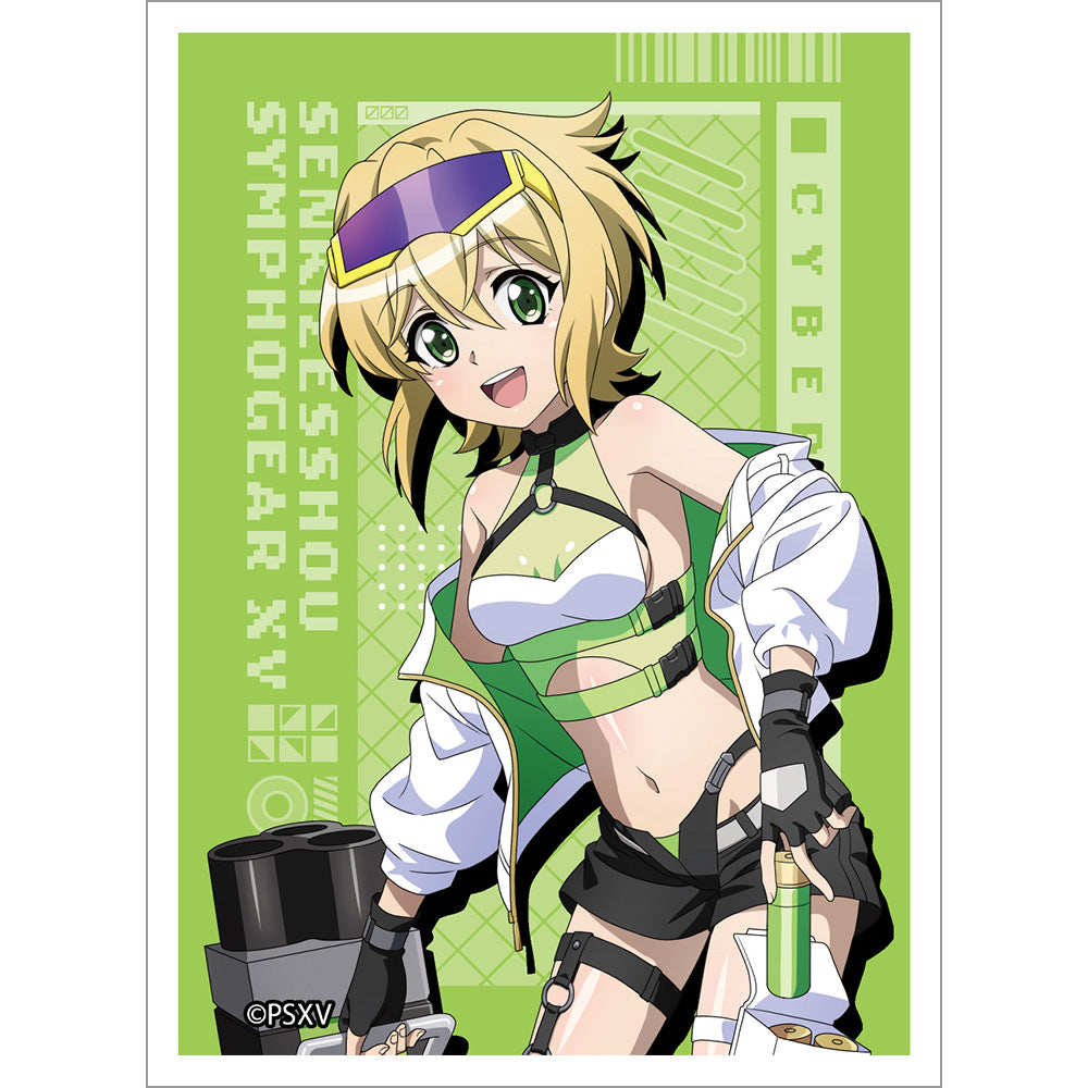 戦姫絶唱シンフォギアXV 描き下ろしスリーブ 切歌/サイバーミリタリー【予約商品】