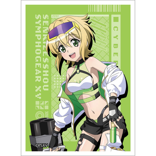 戦姫絶唱シンフォギアXV 描き下ろしスリーブ 切歌/サイバーミリタリー【予約商品】