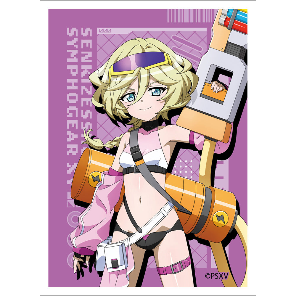 戦姫絶唱シンフォギアXV 描き下ろしスリーブ キャロル/サイバーミリタリー【予約商品】