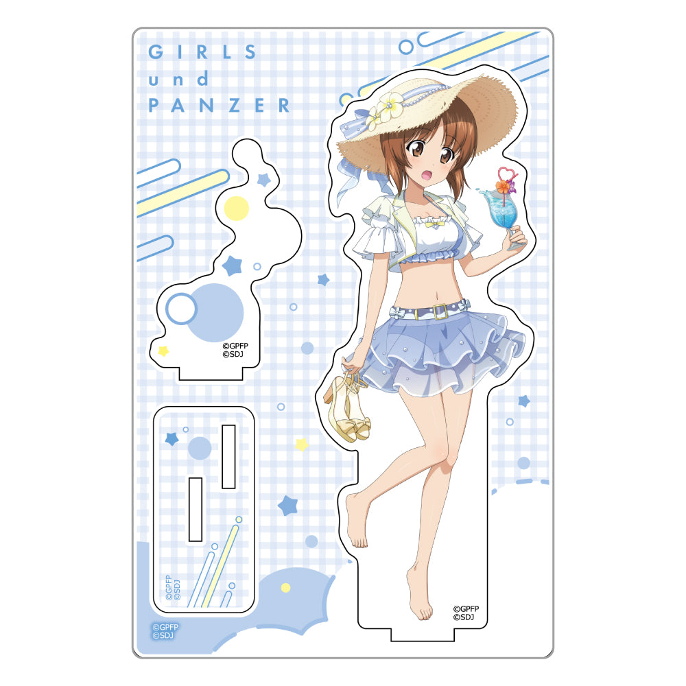 ガールズ&パンツァー 戦車道大作戦! アクリルスタンド 西住みほ/水着2025【予約商品】