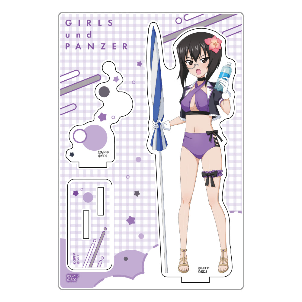 ガールズ&パンツァー 戦車道大作戦! アクリルスタンド 河嶋桃/水着2025【予約商品】