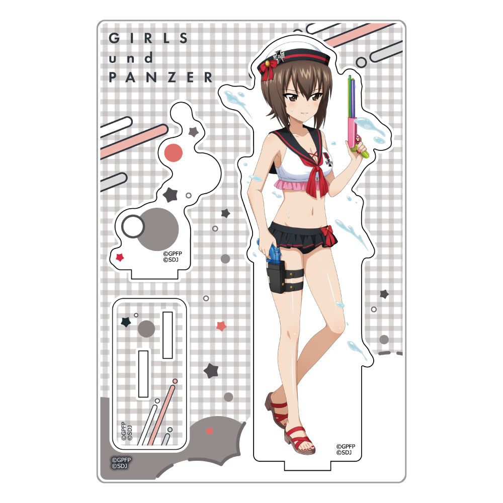 ガールズ&パンツァー 戦車道大作戦! アクリルスタンド 西住まほ/水着