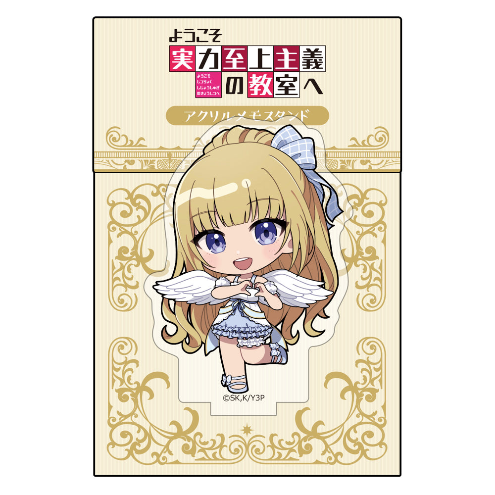 ようこそ実力至上主義の教室へ アクリルメモスタンド 軽井沢恵/天使
