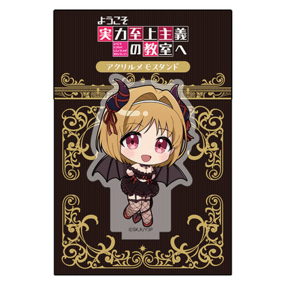 ようこそ実力至上主義の教室へ アクリルメモスタンド 櫛田桔梗/悪魔【予約商品】