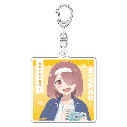 私に天使が舞い降りた! プレシャス・フレンズ 描き下ろしアクリルキーホルダー 星野みやこ/運動会【予約商品】