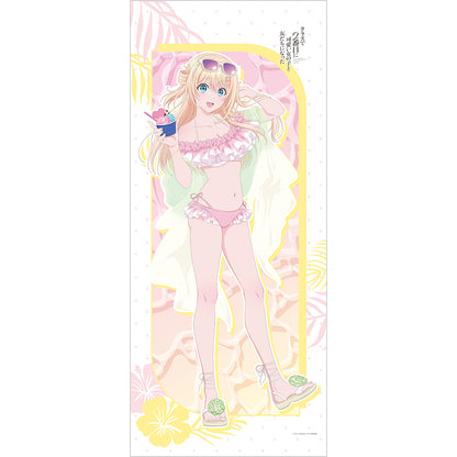クラスで2番目に可愛い女の子と友だちになった 描き下ろし特大タペストリー 天海夕/水着【予約商品】