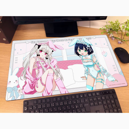 となりの吸血鬼さん 描き下ろしラバーマット ソフィー&灯/ゆめいろバニー【予約商品】