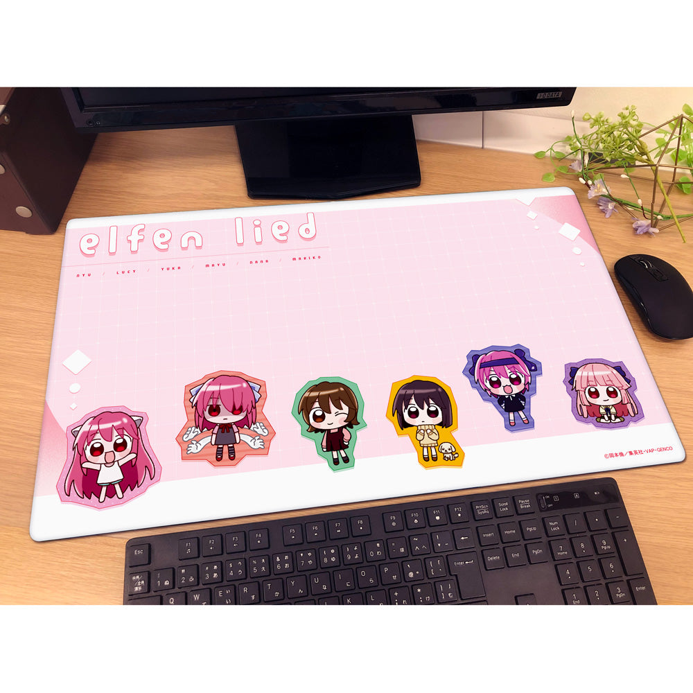 エルフェンリート ラバーマット ミニキャラ【予約商品】