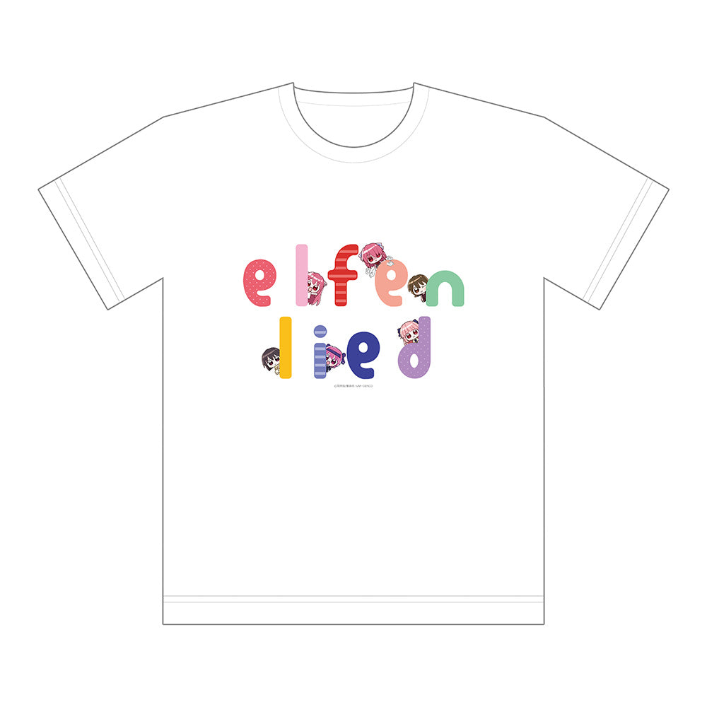 エルフェンリート Tシャツ ミニキャラ XLサイズ【予約商品】