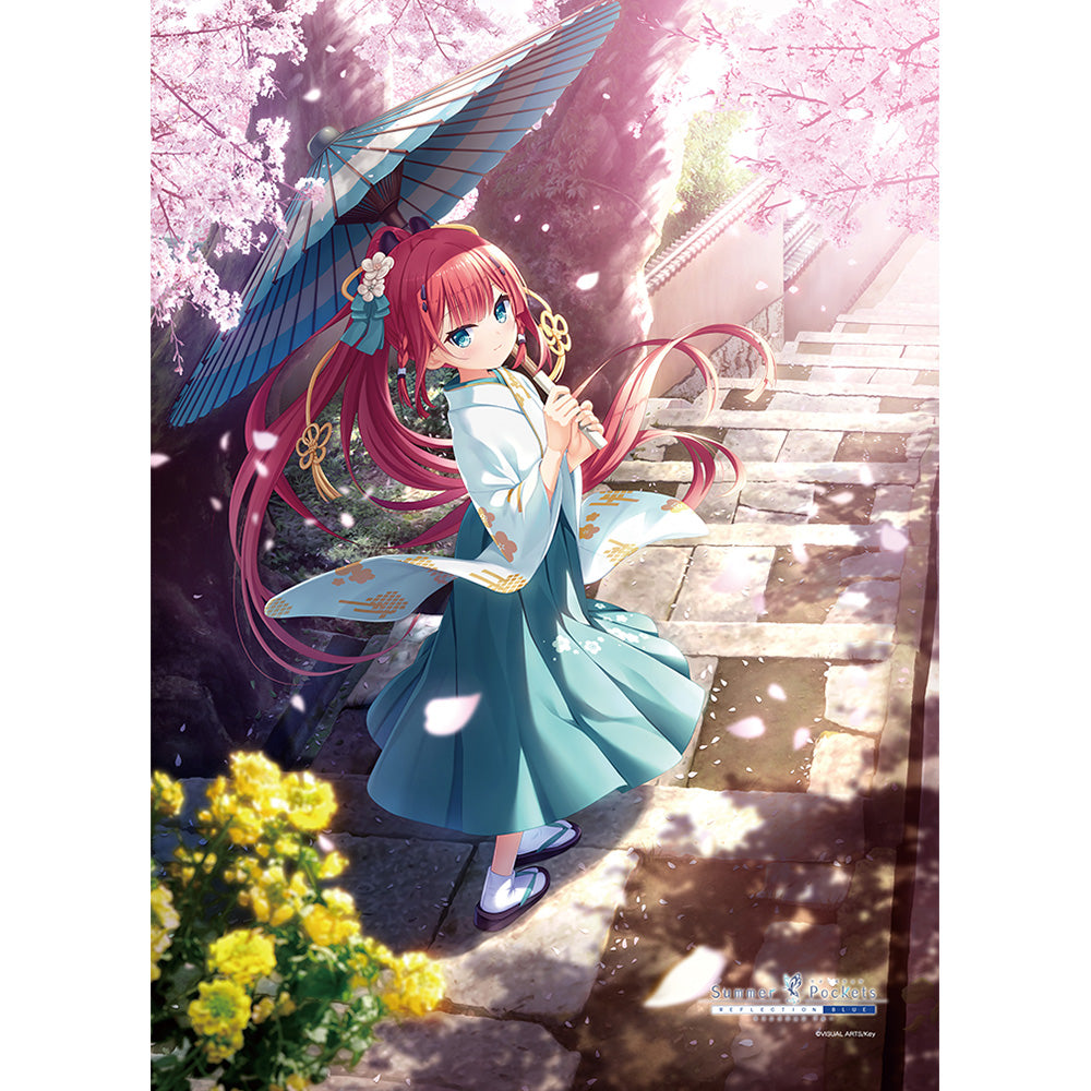 Summer Pockets REFLECTION BLUE B2タペストリー 神山識/春【予約商品】