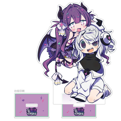 ゆんゆん電波シンドローム 描き下ろし特大アクリルスタンド Qちゃん&ゆんゆん【予約商品】