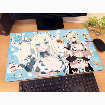 シノビマスター 閃乱カグラ NEW LINK 描き下ろしラバーマット 詠/ミルキーメイド【予約商品】
