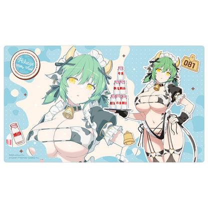 シノビマスター 閃乱カグラ NEW LINK 描き下ろしラバーマット 日影/ミルキーメイド【予約商品】