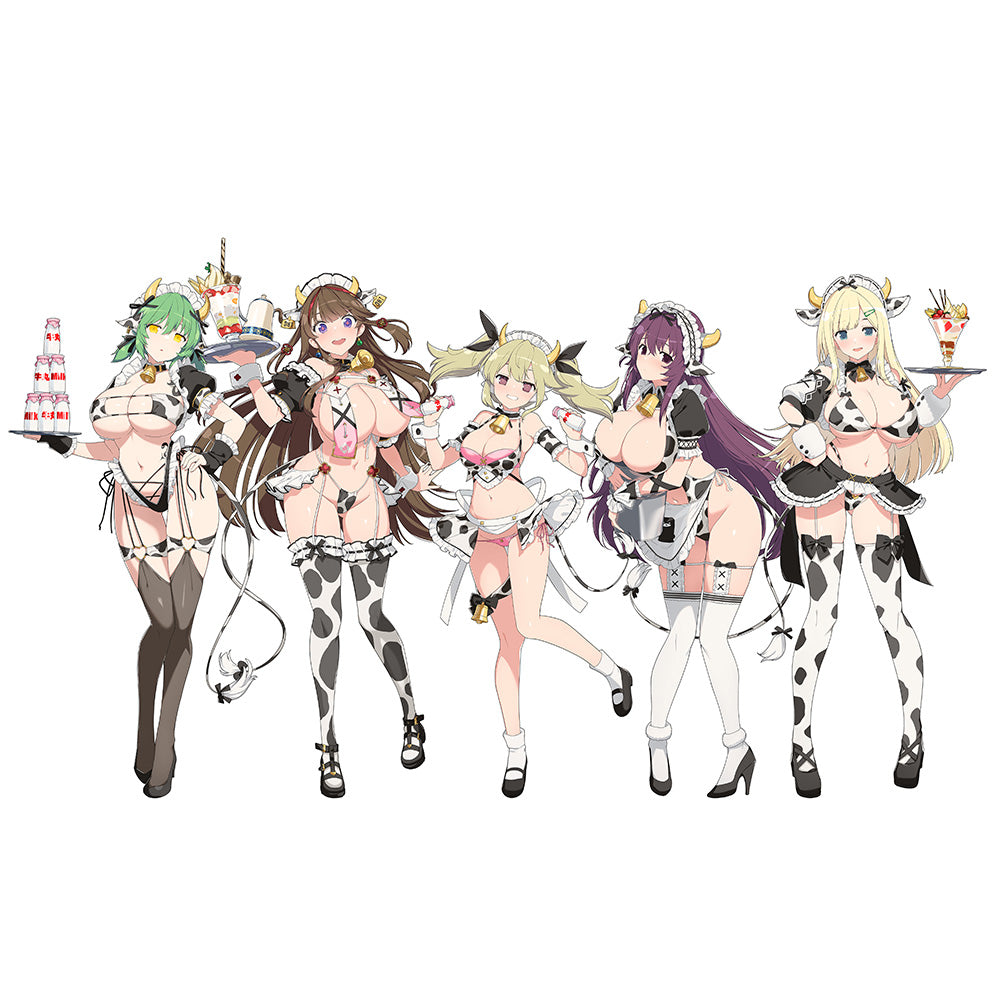 シノビマスター 閃乱カグラ NEW LINK 描き下ろしキャラファイングラフ ミルキーメイド A4【予約商品】