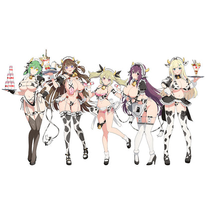 シノビマスター 閃乱カグラ NEW LINK 描き下ろしキャラファイングラフ ミルキーメイド A4【予約商品】