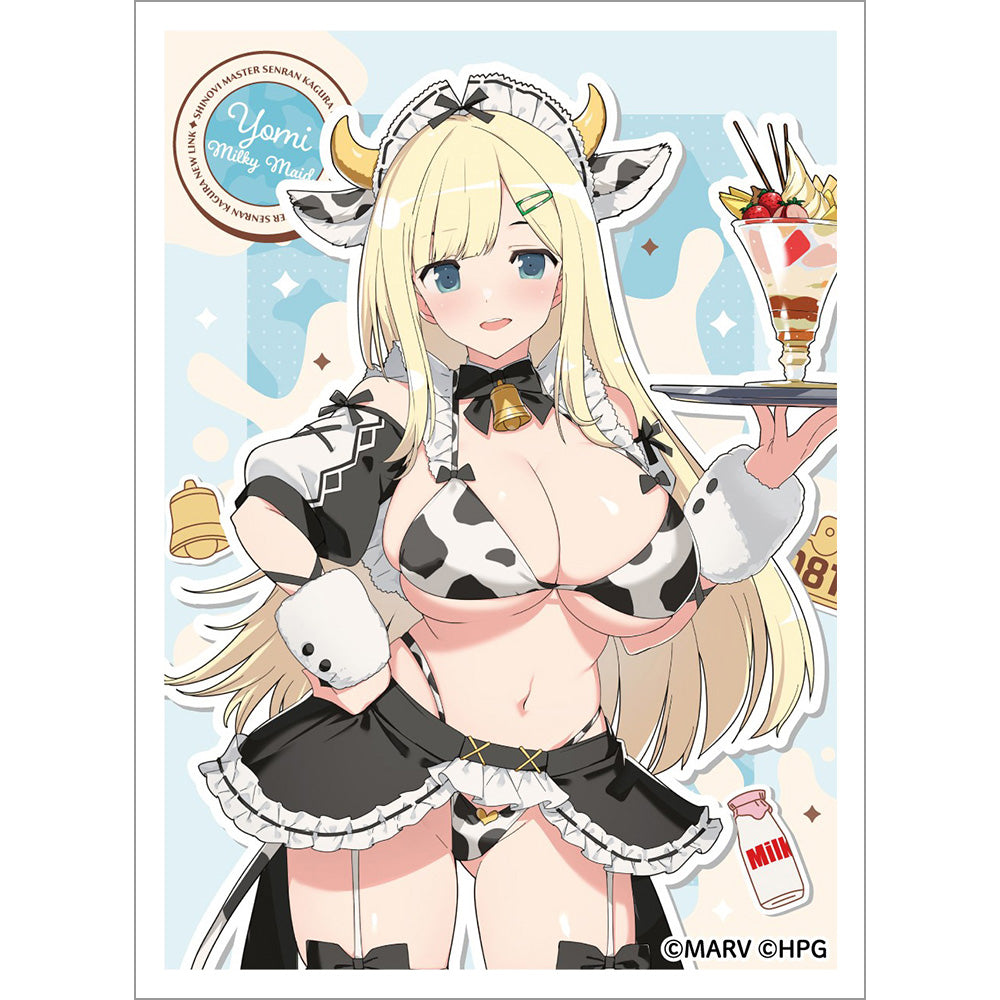 シノビマスター 閃乱カグラ NEW LINK 描き下ろしスリーブ 詠/ミルキーメイド【予約商品】
