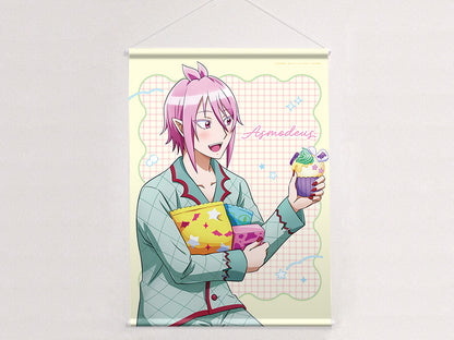 魔入りました!入間くん 描き下ろしB2タペストリー アスモデウス・アリス/パジャマパーティー【予約商品】