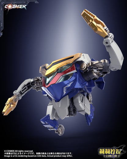 002_COSMEK AGT-01DX リリララ☆冒険合体☆ グリフィオン 合金可動フィギュア 豪華版【予約商品】