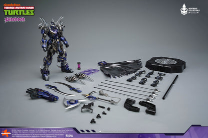 HEATBOYS HB0119 ティーンエイジ・ミュータント・ニンジャ・タートルズ SHREDDER(シュレッダー) メッキ版 合金可動フィギュア【予約商品】