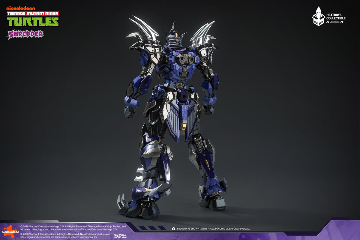 HEATBOYS HB0119 ティーンエイジ・ミュータント・ニンジャ・タートルズ SHREDDER(シュレッダー) メッキ版 合金可動フィギュア【予約商品】