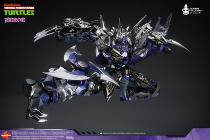 HEATBOYS HB0119 ティーンエイジ・ミュータント・ニンジャ・タートルズ SHREDDER(シュレッダー) メッキ版 合金可動フィギュア【予約商品】