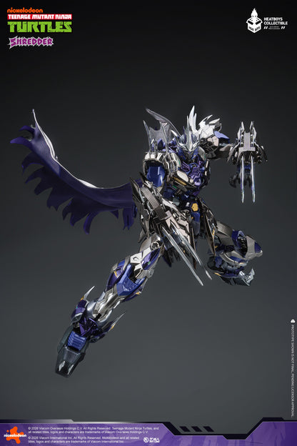 HEATBOYS HB0119 ティーンエイジ・ミュータント・ニンジャ・タートルズ SHREDDER(シュレッダー) メッキ版 合金可動フィギュア【予約商品】