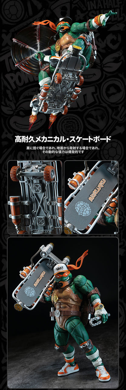 HEATBOYS HB0105 ティーンエイジ・ミュータント・ニンジャ・タートルズ ミケランジェロ 合金可動フィギュア 豪華版【予約商品】