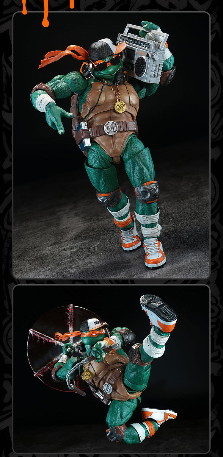 HEATBOYS HB0105 ティーンエイジ・ミュータント・ニンジャ・タートルズ ミケランジェロ 合金可動フィギュア 豪華版【予約商品】