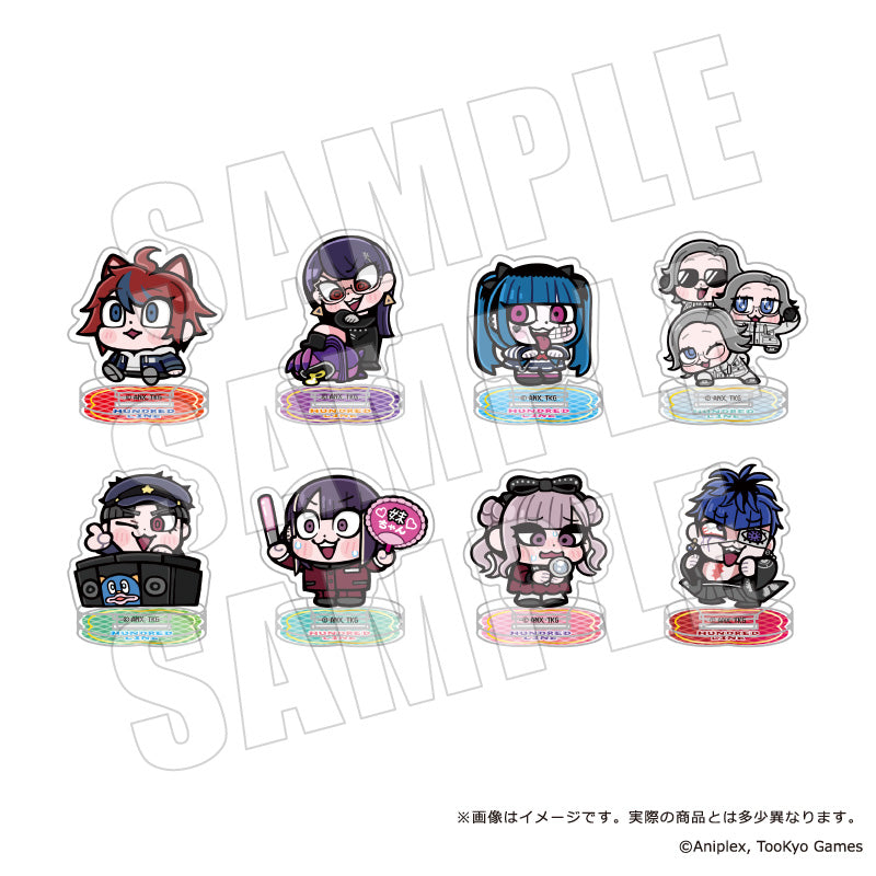 【Box/8】HUNDRED LINE -最終防衛学園-×ぶくぶ アクリルスタンド【予約商品】