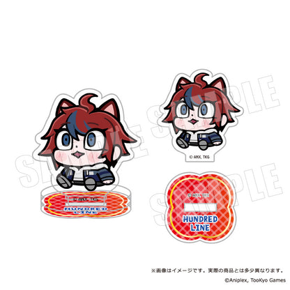 【Box/8】HUNDRED LINE -最終防衛学園-×ぶくぶ アクリルスタンド【予約商品】