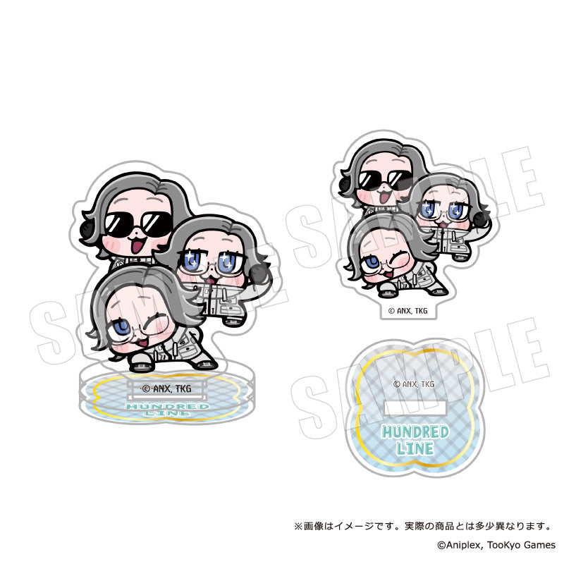【Box/8】HUNDRED LINE -最終防衛学園-×ぶくぶ アクリルスタンド【予約商品】