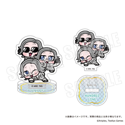 【Box/8】HUNDRED LINE -最終防衛学園-×ぶくぶ アクリルスタンド【予約商品】