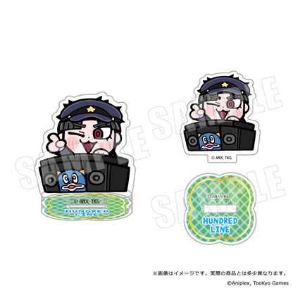 【Box/8】HUNDRED LINE -最終防衛学園-×ぶくぶ アクリルスタンド【予約商品】