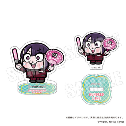 【Box/8】HUNDRED LINE -最終防衛学園-×ぶくぶ アクリルスタンド【予約商品】