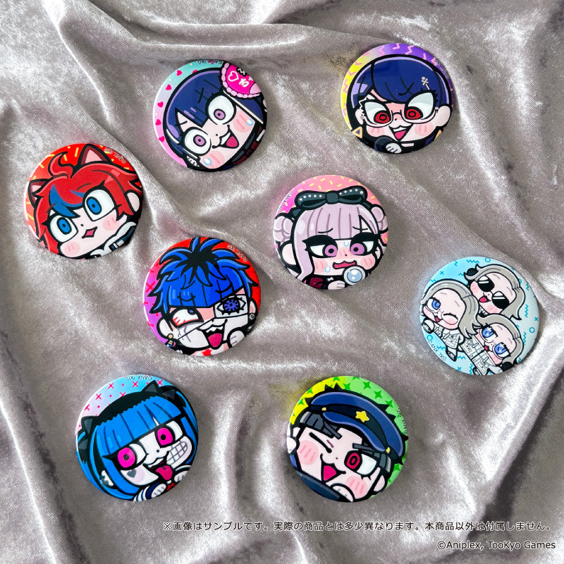 【Box/8】HUNDRED LINE -最終防衛学園-×ぶくぶ カンバッジ【予約商品】