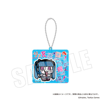 【Box/8】HUNDRED LINE -最終防衛学園-×ぶくぶ セリフアクリルキーホルダー【予約商品】