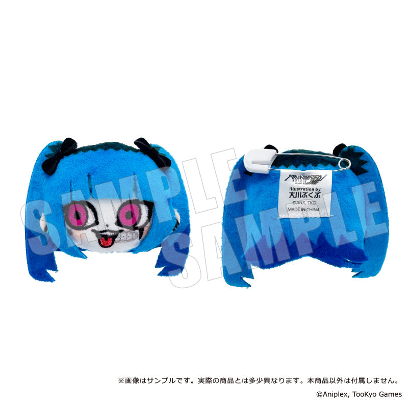 HUNDRED LINE -最終防衛学園-×ぶくぶ ぬいぐるみバッジ 03 飴宮怠美【予約商品】