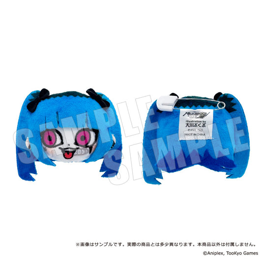 HUNDRED LINE -最終防衛学園-×ぶくぶ ぬいぐるみバッジ 03 飴宮怠美【予約商品】