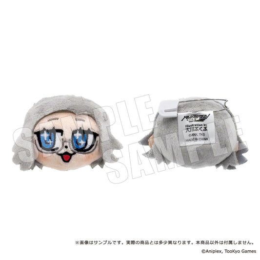 HUNDRED LINE -最終防衛学園-×ぶくぶ ぬいぐるみバッジ 04 蒼月衛人【予約商品】
