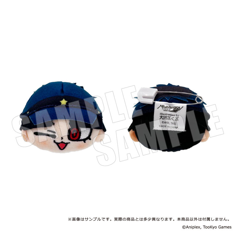 HUNDRED LINE -最終防衛学園-×ぶくぶ ぬいぐるみバッジ 05 丸子楽【予約商品】