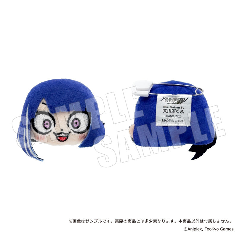 HUNDRED LINE -最終防衛学園-×ぶくぶ ぬいぐるみバッジ 06 九十九今馬【予約商品】