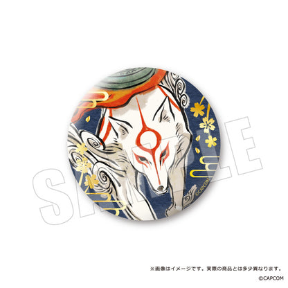 【Box/11】大神20周年 和紙風金箔カンバッジ【予約商品】