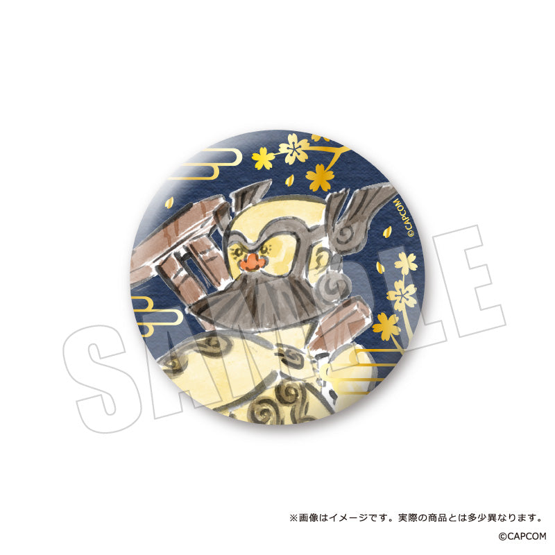 【Box/11】大神20周年 和紙風金箔カンバッジ【予約商品】