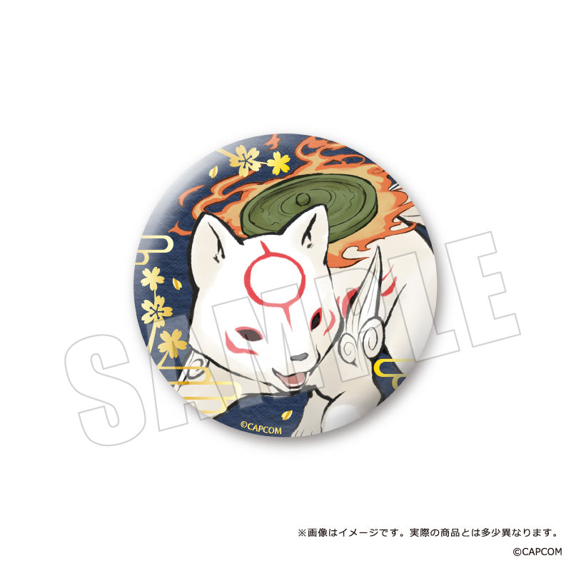 【Box/11】大神20周年 和紙風金箔カンバッジ【予約商品】