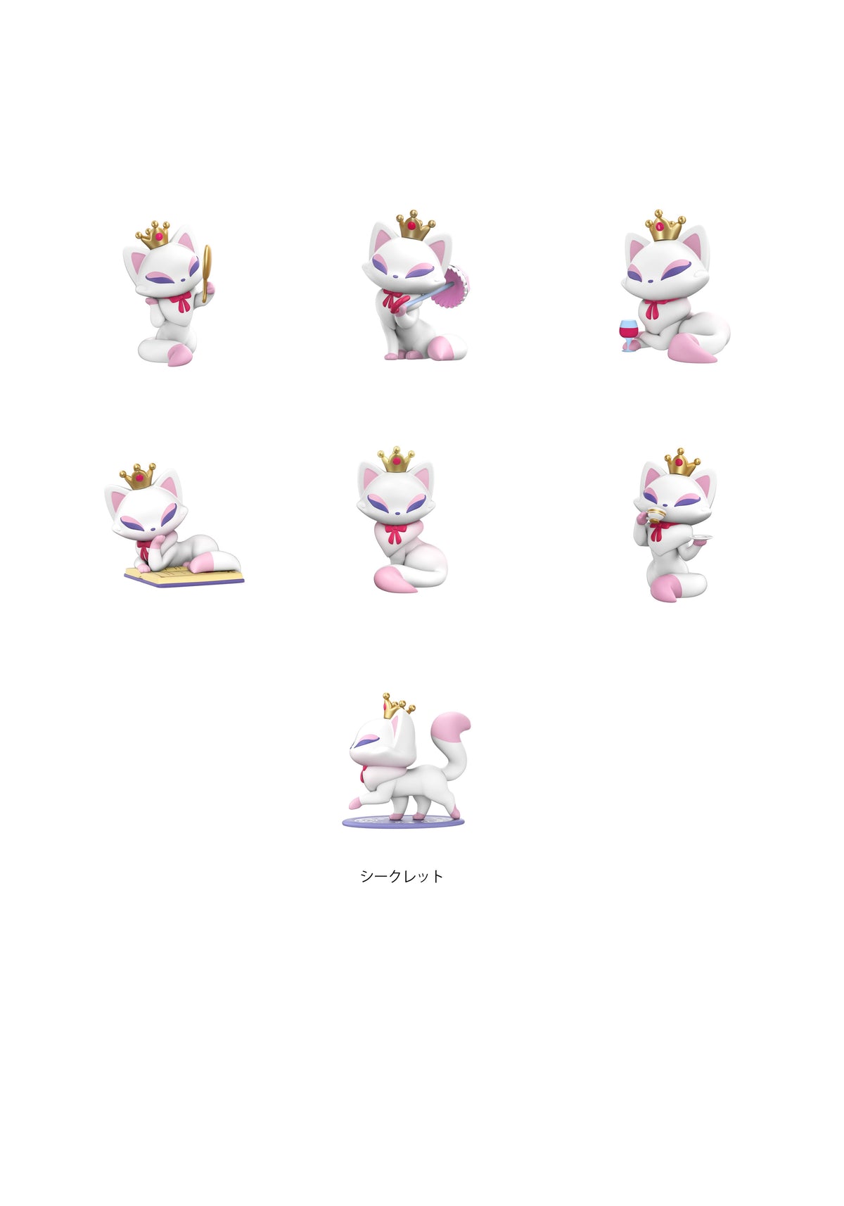 【Box/6】Zhuaimao ニャリー女王の日常シリーズ トレーディングフィギュア【予約商品】